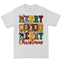 Dove Grey merry merry merry christmas ado Premium Tee - AdoDesignShop