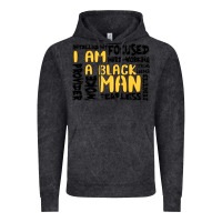 Vintage Black i am a black man Vintage Hoodie - MaliasSmallBusiness