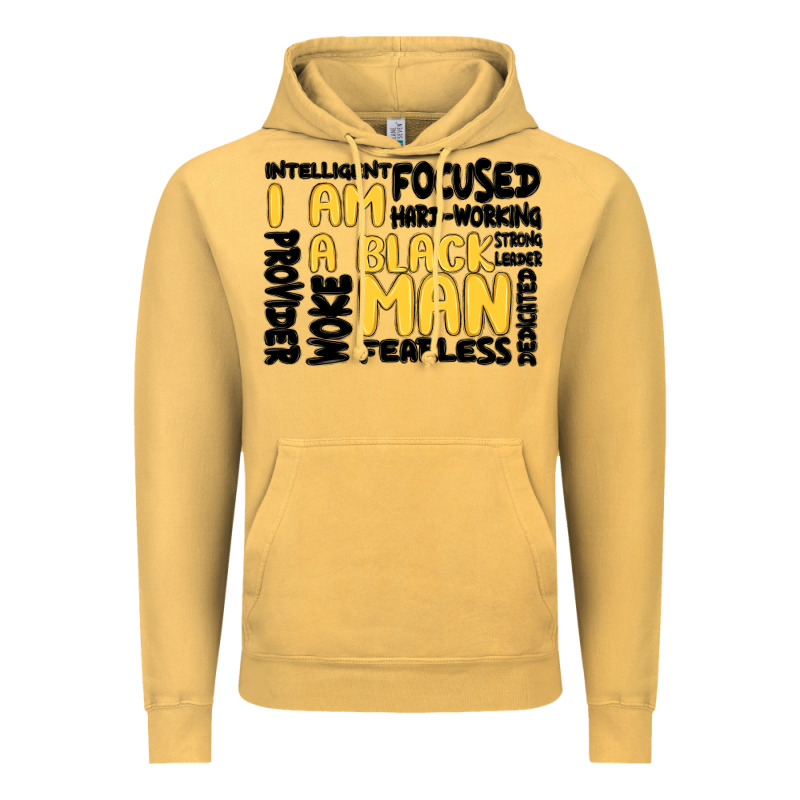 I Am A Black Man Vintage Hoodie by MaliasSmallBusiness | Teevron