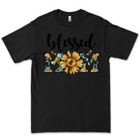 Black blessed mom Premium Tee - JahusDesignShop