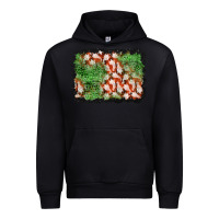 Foreset Green halloween ghost background Urban Hoodie - BundleAndBundleShop