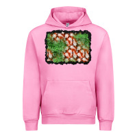 Fuchsia Pink halloween ghost background Urban Hoodie - BundleAndBundleShop