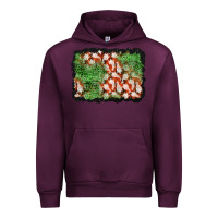 Mauve Wine halloween ghost background Urban Hoodie - BundleAndBundleShop