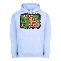 Halloween Ghost Background Urban Hoodie | Teevron