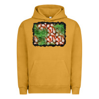 Pigment Peanut Butter halloween ghost background Urban Hoodie - BundleAndBundleShop