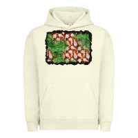 Pigment Pistachio halloween ghost background Urban Hoodie - BundleAndBundleShop