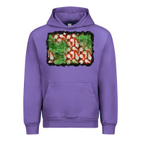 Tulip halloween ghost background Urban Hoodie - BundleAndBundleShop