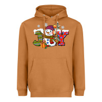 Meerkat christmas joy snowman Heavyweight Hoodie - CowGirlArtShop