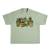Oil Green plant lover coffee cups Urban Heavy Tee - NancyCooperArtShop