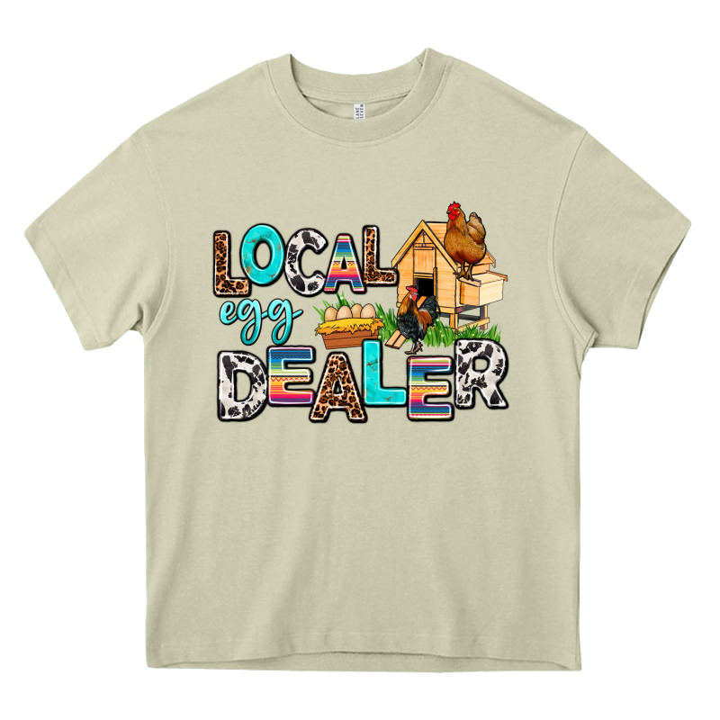 Local Egg Dealer Heavy Core Tee by AdoDesignShop | Teevron