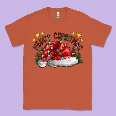 Merry Christmas Santa Classic Tee Designed By Cowhidedigitalart