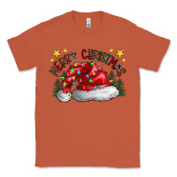 Copper merry Christmas santa Classic Tee - CowhideDigitalArt