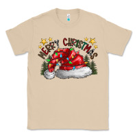 Mushroom merry Christmas santa Classic Tee - CowhideDigitalArt