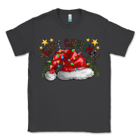Smoke merry Christmas santa Classic Tee - CowhideDigitalArt