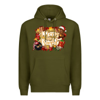 Army Green merry and bright Premium Hoodie - CowGirlArtShop