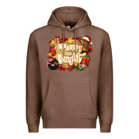 Chestnut merry and bright Premium Hoodie - CowGirlArtShop