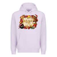 Lilac merry and bright Premium Hoodie - CowGirlArtShop