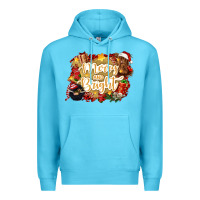 Ocean Blue merry and bright Premium Hoodie - CowGirlArtShop