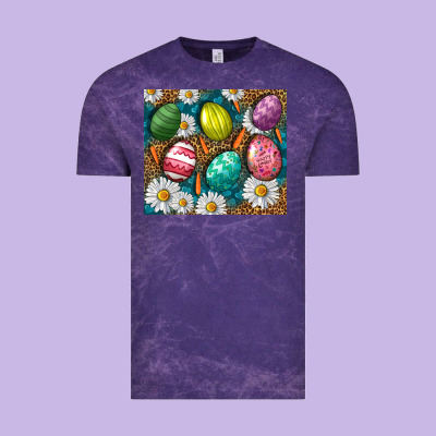 Easter Eggs Vintage Tee Designed By Nancycooperartshop