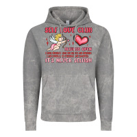 Cloud Rock self love club Vintage Hoodie - MaliasSmallBusiness