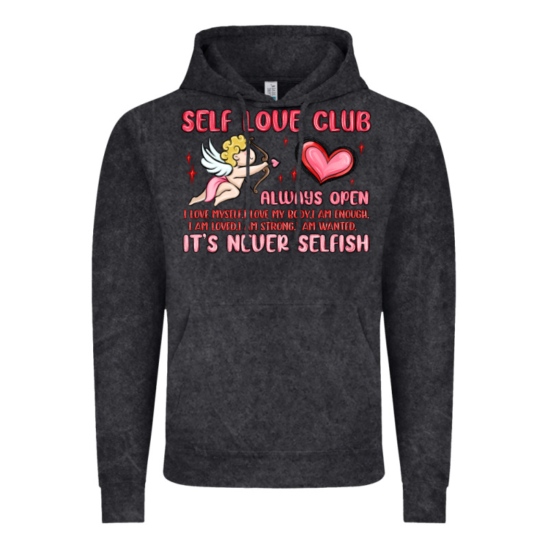 Self Love Club Vintage Hoodie by MaliasSmallBusiness | Teevron