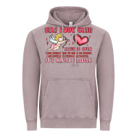 Vintage Zinc self love club Vintage Hoodie - MaliasSmallBusiness