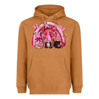 Meerkat gnomes rainbow breast cancer Heavyweight Hoodie - CowGirlArtShop