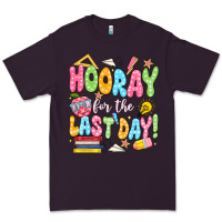 Plum hooray for the last day white Premium Tee - JahusDesignShop