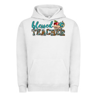 Pigment Lunar Rock blessed teacher Urban Hoodie - BundleAndBundleShop