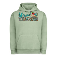 Pigment Oil Green blessed teacher Urban Hoodie - BundleAndBundleShop