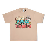 Burro books are my therapy Urban Heavy Tee - MaliasSmallBusiness