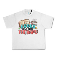 Lunar Rock books are my therapy Urban Heavy Tee - MaliasSmallBusiness