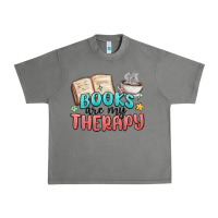 Tornado books are my therapy Urban Heavy Tee - MaliasSmallBusiness
