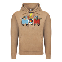 Vintage Coffee archery mom Vintage Hoodie - MaliasSmallBusiness