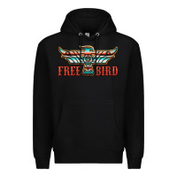 Black thunderbird free bird Premium Hoodie - JahusDesignShop