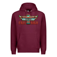 Burgundy thunderbird free bird Premium Hoodie - JahusDesignShop