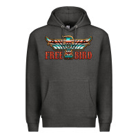 Charcoal Heather thunderbird free bird Premium Hoodie - JahusDesignShop
