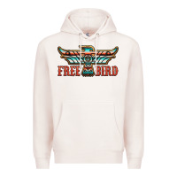 Pale Pink thunderbird free bird Premium Hoodie - JahusDesignShop