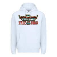 White thunderbird free bird Premium Hoodie - JahusDesignShop