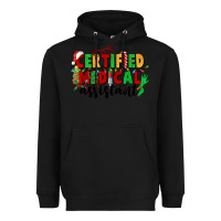 Black certified medical assistant Heavyweight Hoodie - CowGirlArtShop