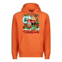 Carrot just a girl who loves christmas Premium Hoodie - CowGirlArtShop