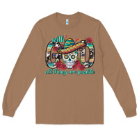 Toasted Coconut With God All Things Are Possible With Sombrero Sku Long Sleeve Tee - BundleAndBundleShop