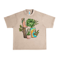 French Oak plant love Urban Heavy Tee - NancyCooperArtShop