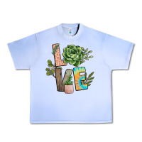 Grape Ice plant love Urban Heavy Tee - NancyCooperArtShop