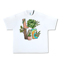 White plant love Urban Heavy Tee - NancyCooperArtShop