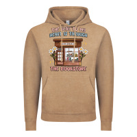 Vintage Coffee the way to my heart is through the bookstore Vintage Hoodie - MaliasSmallBusiness