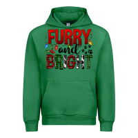 Emerald Furry And Bright Urban Hoodie - FaDigitalArtStudio