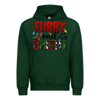 Forest Green Furry And Bright Urban Hoodie - FaDigitalArtStudio