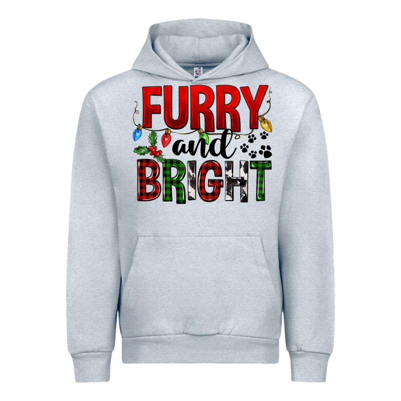 Furry And Bright Urban Hoodie by FaDigitalArtStudio | Teevron