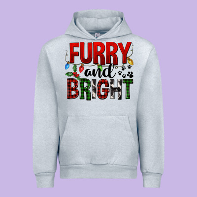 Furry And Bright Urban Hoodie Designed By Fadigitalartstudio